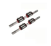 QSYJCCXD Rail linéaire, Guide Gide carré linéaire Rail linéaire 2pcs 1400 mm HGR15 Guide linéaire +4 PCS HGH15CA / HGW15CC Blocs de Diapositives