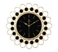 QSYJCCXD Round Moderne Minimaliste Art Mural Horloge Salon décoratif Maison Mobile de Mode Mural silencieuse Mouvement de balay
