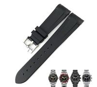 QSYJCCXD Rubber Silione Watchband 20 mm 22 mm pour Tudor Black Bay 1958 GMT 41 mm PELAGO