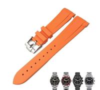 QSYJCCXD Rubber Silione Watchband 20 mm 22 mm pour Tudor Black Bay 1958 GMT 41 mm PELAGO