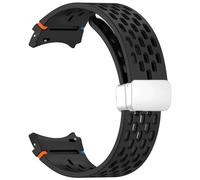 QSYJCCXD Sangle de 20 mm pour Galaxy Watch 4 5 Pro 6 7 7lte 44 mm 40 mm Watch4 / 6 Band de silicone classique sans lacune bracelet Correas