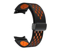 QSYJCCXD Sangle de silicone de 20 mm pour Galaxy Watch 7 6 5 4 40mm 44 mm 5pro 45 mm Boucle sans espèces 6 Classic 43 mm 47mm 42 Bracelet Watch Bands