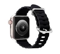 QSYJCCXD Sangle en cuir océan pour bande 44 mm 45 mm 40 mm 38 mm 42 mm S10 46mm 42 mm Ultra 49 mm Bracelet Correa Series 7 SE 8 5 3 Bandouches de surveillance