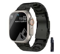 QSYJCCXD Sangle en titane pour bande Ultra 49mm 45 mm 41mm 38 42 mm 44 mm Strap Metal Correas Série 8 7 6 SE 5 4 3 Bracelet Watch Bands