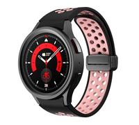 QSYJCCXD Slicon pour Galaxy Watch 6 Classic 43mm 47 mm 5pro 45 mm Bandle de boucle magnétique pour Galaxy Watch 6 5 4 40 mm 44 mm Bands
