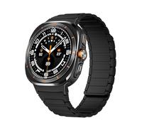 QSYJCCXD Slicon Saicone pour Galaxy Watch 7 Bracelet de bande en boucle Ultra 47 mm pour Galaxy Watch Ultra 47 mm sans lacune