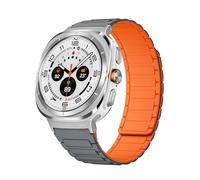 QSYJCCXD Slicon Saicone pour Galaxy Watch 7 Bracelet de bande en boucle Ultra 47 mm pour Galaxy Watch Ultra 47 mm sans lacune