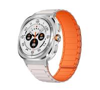 QSYJCCXD Slicon Saicone pour Galaxy Watch 7 Bracelet de bande en boucle Ultra 47 mm pour Galaxy Watch Ultra 47 mm sans lacune