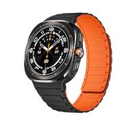 QSYJCCXD Slicon Saicone pour Galaxy Watch 7 Bracelet de Bande en Boucle Ultra 47 mm pour Galaxy Watch Ultra 47 mm sans Lacune