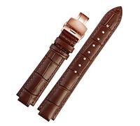 QSYJCCXD Véritable Bande de Montre en Cuir pour Bracelet de Bracelet Ballon Bleu Men de Bracelet en Cuir Convexe féminin 14 * 8 mm 18 * 11 mm 20 * 12 mm Bracelet de Mode
