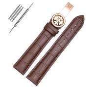 QSYJCCXD Véritable sangle de montre en cuir pour grenade PP 5167ax 20 mm 21 mm 22 mm Bracelet pour femmes Chaîne de bande de montre