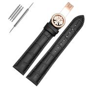 QSYJCCXD Véritable sangle de montre en cuir pour grenade PP 5167ax 20 mm 21 mm 22 mm Bracelet pour femmes Chaîne de bande de montre