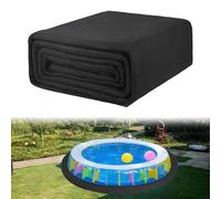 QSZTJJ Pool Groundsheet Tapis de Sol Protecteur,Tapis De Revêtement De Sol De Piscine pour Piscine Plane Protection des piscines Hors Sol, résistant à la déchirure (3x4m)