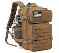 Qt & Qy 25l Military Tactical Backpack Army Army Molle Backpack Gym Pour Les Femmes / Hommes Edc Randonn¿¿E En Plein Air Rucksack Witch Bottle