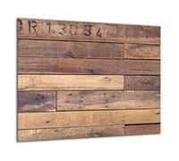 QTA Plaque de protection en verre pour cuisinière électrique à induction 60 x 52 cm