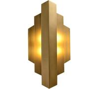 QTANZIQI Applique Murale de Luxe entièrement en cuivre, éclairage élégant pour Salon, Chambre à Coucher, Fond de télévision Chevet de Lecture