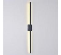 QTANZIQI Applique Murale linéaire Minimaliste pour Salon, Chambre à Coucher, Lampe Murale à Longue Bande avec lumières murales intérieures câblées pour Une Ambiance élégante