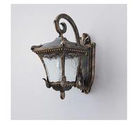 QTANZIQI Appliques Appliques Applique Murale Rustique américaine, Applique Murale extérieure Pastorale Vintage avec Verre dépoli en Aluminium imperméable à la Pluie Applique Murale extérieure Balcon