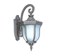 QTANZIQI Appliques murales Appliques murales extérieures de Lampe Murale Antique Externe Anti-Pluie en Aluminium Rouille Spots muraux Luminaire E27 Décor Parc Cour Communauté Porche Applique Lumière