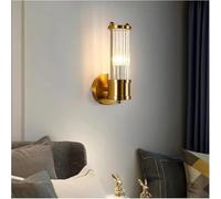 QTANZIQI Appliques murales dorées, Applique Murale d'intérieur, luminaire pour Chambre à Coucher, Salon, Restaurant, vanité, éclairage Mural de Fond, Lampe décorative (Or, 27 cm)