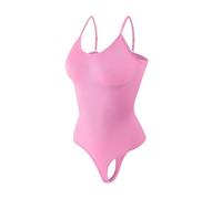 QTANZIQI Body Gainant pour Femme sans Couture Shapewear pour Femme - Entraîneur de Taille - Ventre Plat - Contrôle du Ventre - sous-vêtements Amincissants pour Femme (Violet Clair, XXXL)