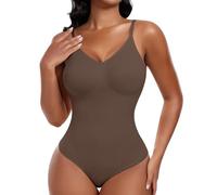 QTANZIQI Body Moulant pour Femmes, contrôle du Ventre, modelage Complet du Corps, String, réglable, sans Couture, Gilet Moulant