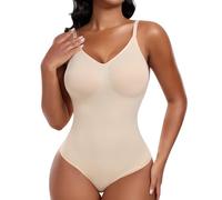 QTANZIQI Body Moulant pour Femmes, contrôle du Ventre, modelage Complet du Corps, String, réglable, sans Couture, Gilet Moulant