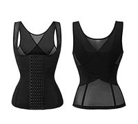 QTANZIQI Correcteur de Corps pour Femmes, contrôle du Ventre, Corset Complet pour Le Dos, Gilet d'entraînement à la Taille, vêtements modelants pour Perte de Poids