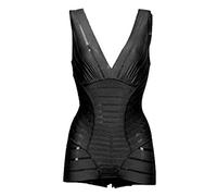 QTANZIQI Corset Sexy pour Femme - Combinaison Solide Fine - Taille complète du Corps - Corset cintré - Confortable (Couleur : A, Taille : X-Large)