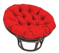 QTANZIQI Coussin de Chaise à balançoire Rond Multicolore, 60 à 100 cm, Doux, pour Sol de, canapé (Blanc 60 x 60 cm) - Parfait pour Le Confort Le Style, Utilisation en extérieur/intérieur