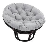 QTANZIQI Coussin de Chaise à balançoire Rond Multicolore, 60 à 100 cm, Doux, pour Sol de, canapé (Blanc 60 x 60 cm) - Parfait pour Le Confort Le Style, Utilisation en extérieur/intérieur