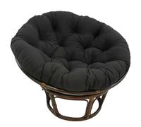 QTANZIQI Coussin de Chaise Rond épais Doux, Coussin de nid de balançoire d'œuf Confortable, Coussin de siè intérieur/extérieur, Coussin de hamac Relaxant, Rouge Vif 60 cm