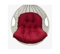 QTANZIQI Coussin de Chaise Suspendue d'extérieur : Coussins pour Meubles de, Panier à balançoire, Coussins Confortables Bordeaux pour hamacs sièges d'extérieur.