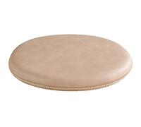 QTANZIQI Coussin de siè en Mousse à mémoire de Forme 40,6 cm Kaki - Coussin de Chaise Amovible en Simili Cuir pour la Maison, la Cuisine, la Salle à Manger, Le, Le Bureau - Coussin de Sol épais