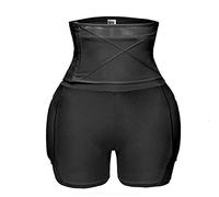 QTANZIQI Femmes rembourrées Bout à Bout Shapewear rehausseur de Hanche Taille Formateur contrôle sous-vêtements Grande Taille