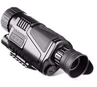 QTANZIQI Jumelles Portables, Dispositif Haute Puissance, télescope monoculaire, Ligne de visée de 200 m, Faible luminosité, Dv numérique, Peut être utilisé pour l'enregistrement vidéo, Noir