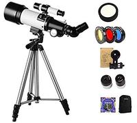QTANZIQI Jumelles Portables télescope astronomique Spatial Haute Puissance pour débutants monoculaire 50-100 mm réfracteur éducatif ng portée Observation des Oiseaux Spyglass