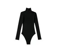 QTANZIQI Ladies Slim Bodysuits Solid Fashion Skinny Bodycon Women Long Sleeves Turtleneck Casual Basic Body Tops Female Y2K Jumstits