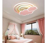 QTANZIQI Lampe de Chambre LED, plafonnier Rainbow Cloud, Variable 3000K-6500K avec télécommande pour l'éclairage de la Chambre du Salon
