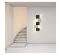 QTANZIQI Lampe de Mur LED Nordique Salon Fond Applique Murale intérieur Chambre Lampe de Chevet Couloir escalier,