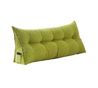 QTANZIQI Oreiller de Soutien Lombaire en Mousse à mémoire de Forme pour lit, canapé, tête de lit Triangulaire Ergonomique, Dossier de Lecture, traversin avec Housse Amovible, Coussin de Soutien