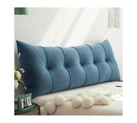 QTANZIQI Oreiller de tête de lit de Dossier Doux Lavable, Coussin Amovible pour lit canapé, Oreiller de Soutien décoratif Confortable pour Un Confort Ultime