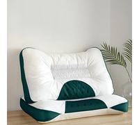 QTANZIQI Oreiller en Coton aux graines de Cassia protégeant la Colonne cervicale, Housse de Coussin (Couleur : Lot de 3, Taille : 48 x 74 cm)