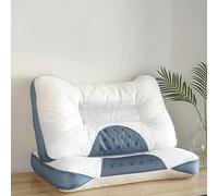 QTANZIQI Oreiller en Coton aux graines de Cassia protégeant la Colonne cervicale, Housse de Coussin (Couleur : Lot de 3, Taille : 48 x 74 cm)