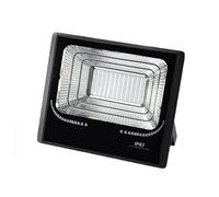 QTANZIQI Projecteur Solaire LED 25 W du crépuscule à l'aube, projecteur étanche extérieur, réflecteur Solaire télécommandé, lampadaire adapté aux entrepôts, Routes, Murs extérieurs