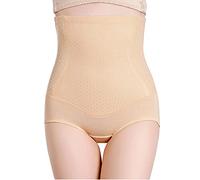QTANZIQI Shapewear for Women High Waist Body Shaping Cotton Tummy Control Waist Slimming (Color : Brown, Size : XXXXXL)