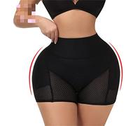 QTANZIQI Shapewear Pantalon sans Couture Femmes Shapewear Bout à Bout Pousser Faux Fesses Fesses Corps