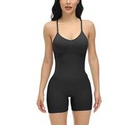 QTANZIQI Shapewear pour Femmes contrôle du Ventre Fajas Corps sans Couture Slips Dos Nu Body Complet du Corps