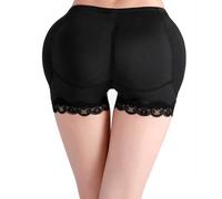 QTANZIQI Short Gainant pour contrôle du Ventre, Coussinets de Butin, rehausseur de Hanches de Fesses pour Femmes