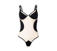 QTANZIQI Summer Fashion Hollow Out Lacing Bodysuit One-Piece Sleeveless Slightly Sheer Bodysuit Lingerie Casual Y2k Festival Outfit